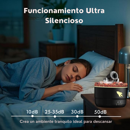 Difusor con Efecto de Cañon de Lava