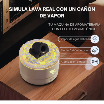 Difusor con Efecto de Cañon de Lava