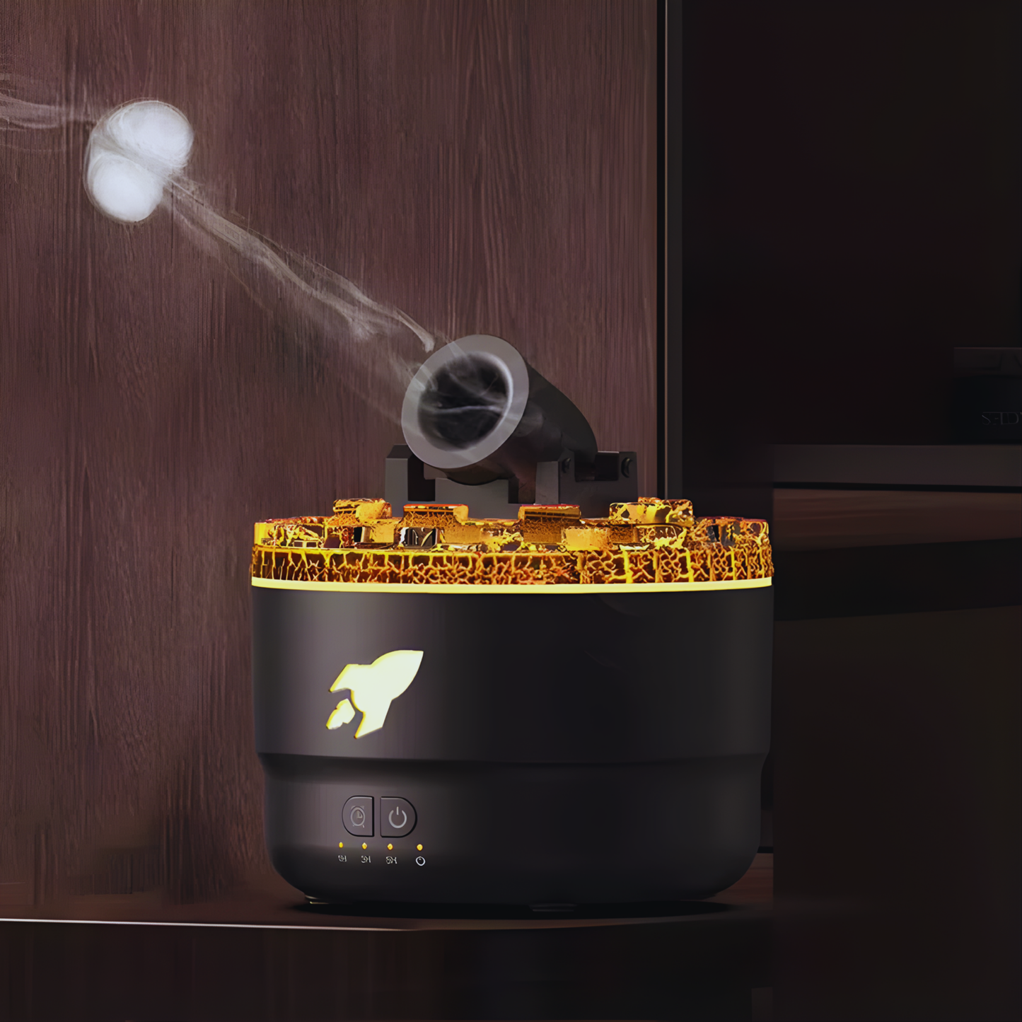 Difusor con Efecto de Cañon de Lava