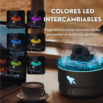 Difusor con Efecto de Cañon de Lava