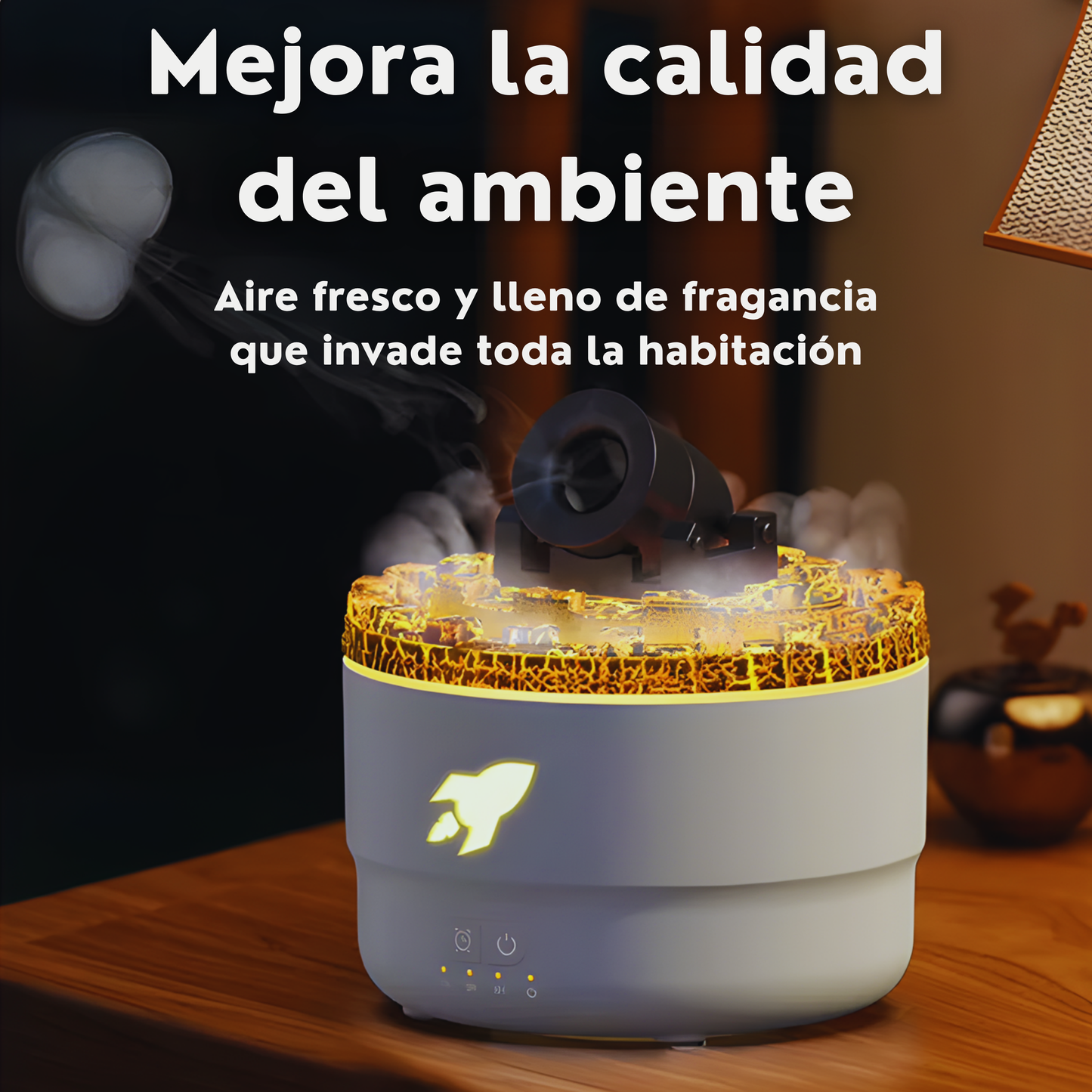 Difusor con Efecto de Cañon de Lava