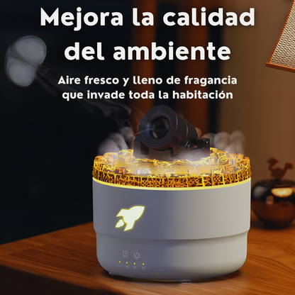 Difusor con Efecto de Cañon de Lava