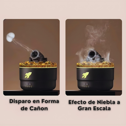 Difusor con Efecto de Cañon de Lava